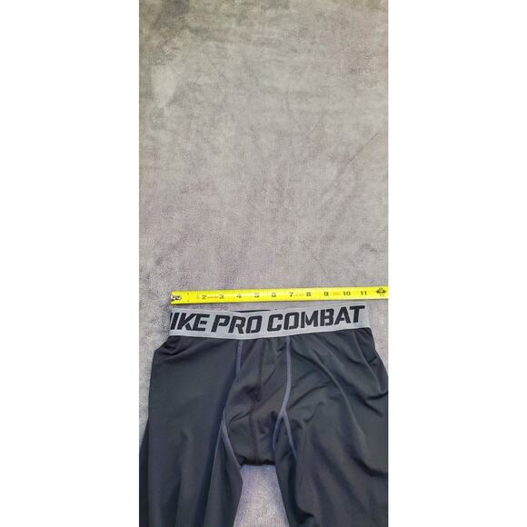 Nike Pro Combat Mens Size M Tights Black 449822-010 Gym Hiking Running C22-51 - Picture 3 of 8